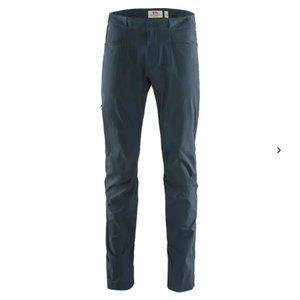 Fjallraven High Coast Lite Trousers, Navy Blue, W:30-31, L:32